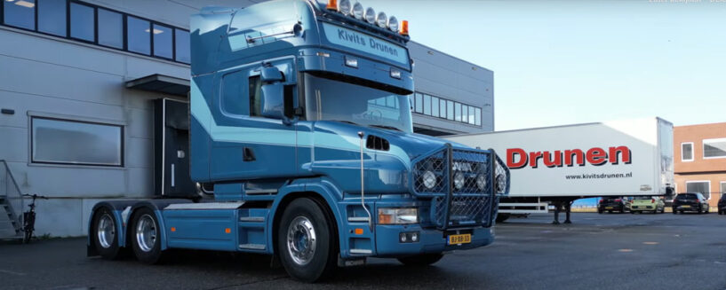 Mijn eerste keer in de Scania V8 Torpedo truck