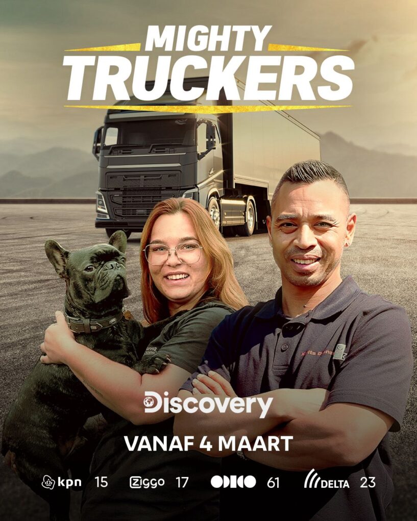 Badraaf doet mee aan Mighty Truckers op Discovery en HBO Max!
