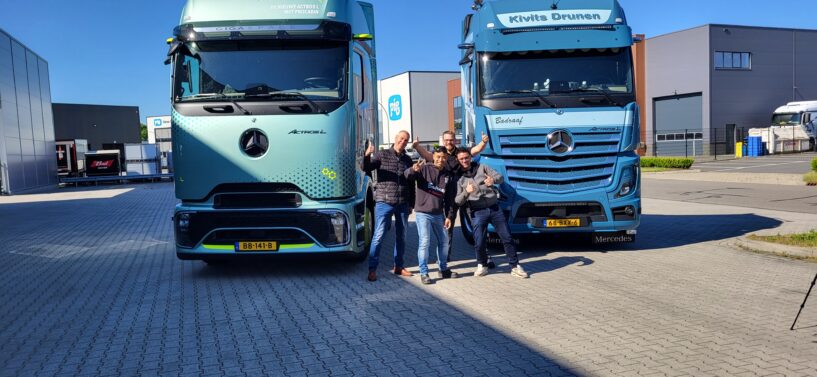 Testrijden met de nieuwe Mercedes-Benz Actros L ProCabin